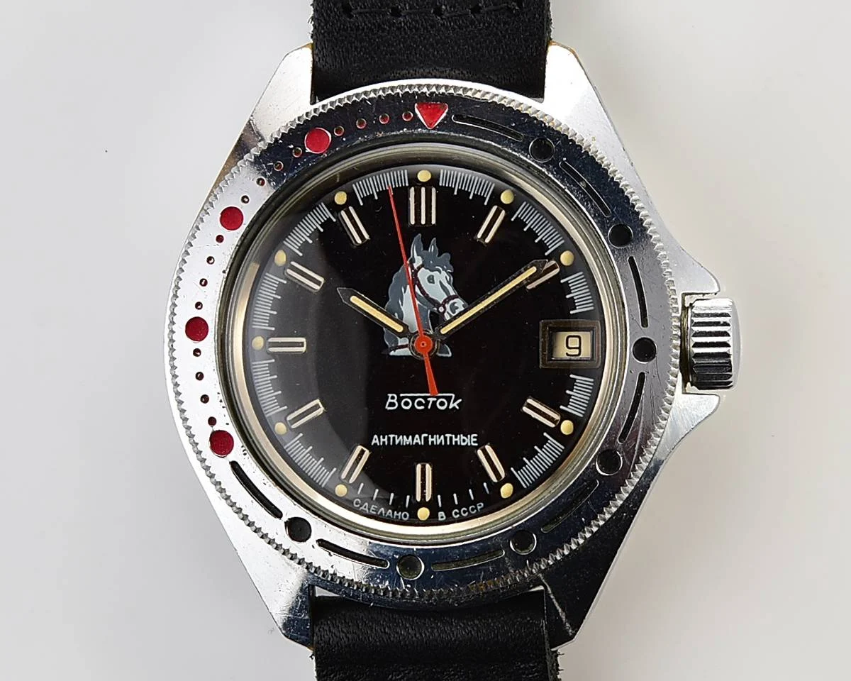 Vostok Komandirskie mechanical watch with automatic self-winding movement