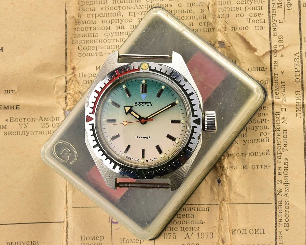 TIME CAPSULE: Mechanical watch Vostok Amphibia – New Old Stock (NOS)!