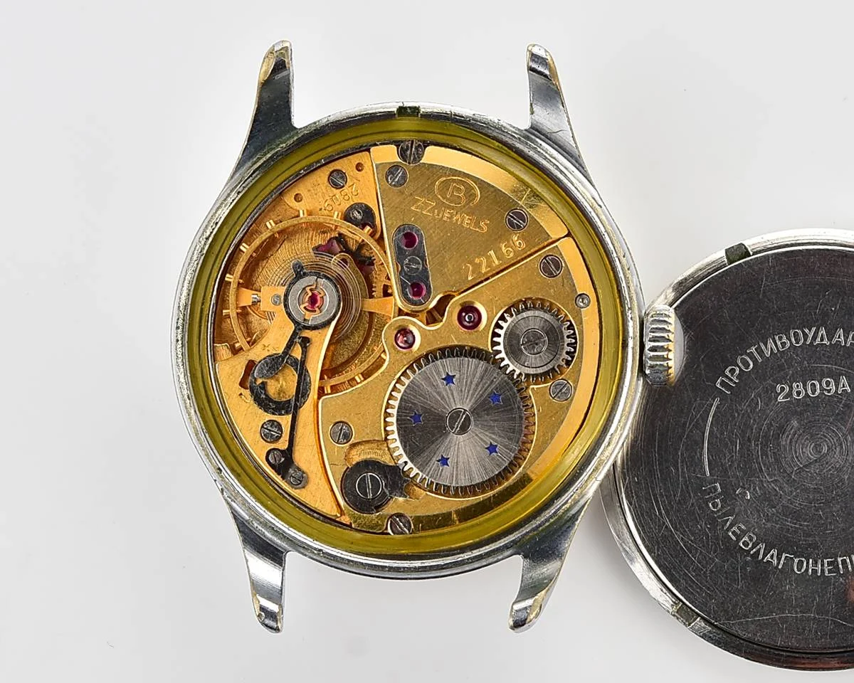 Original Soviet Wostok (Vostok) mechanical wristwatch with 22 jewel precision movement