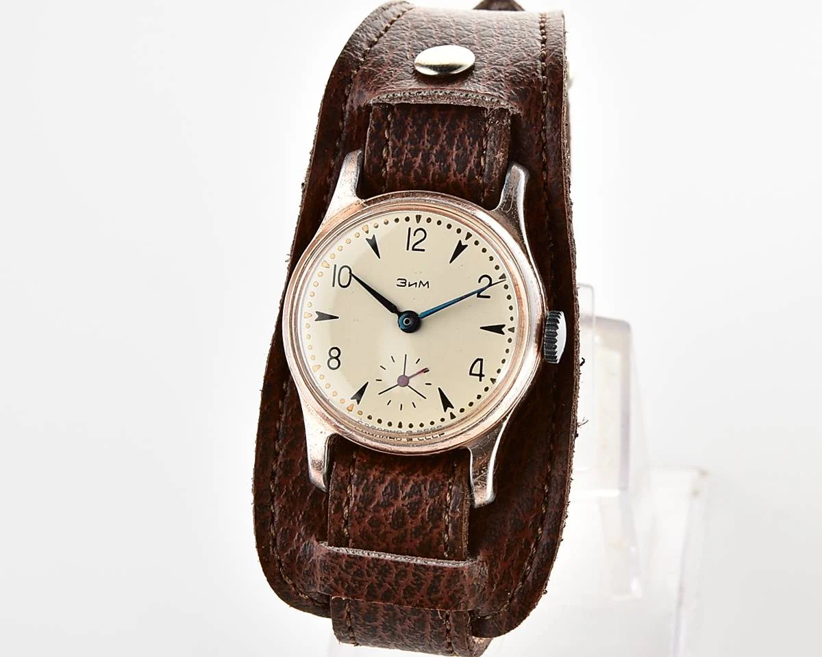 ZiM Soviet mechanical wrist watch
