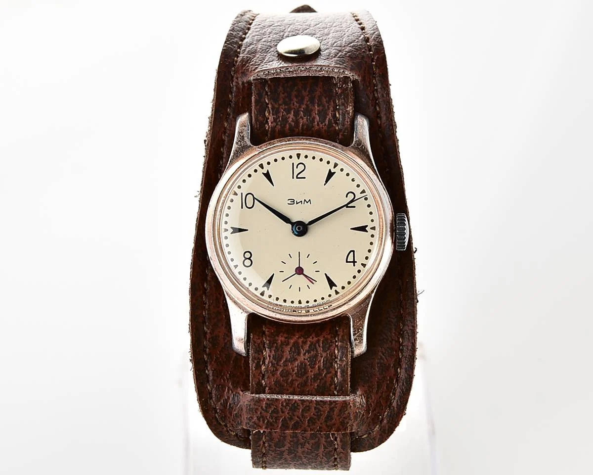 ZiM Soviet mechanical wrist watch