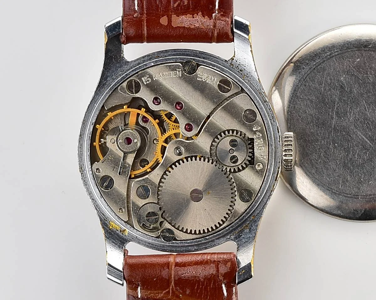 Vintage Soviet ZiM mechanical wristwatch