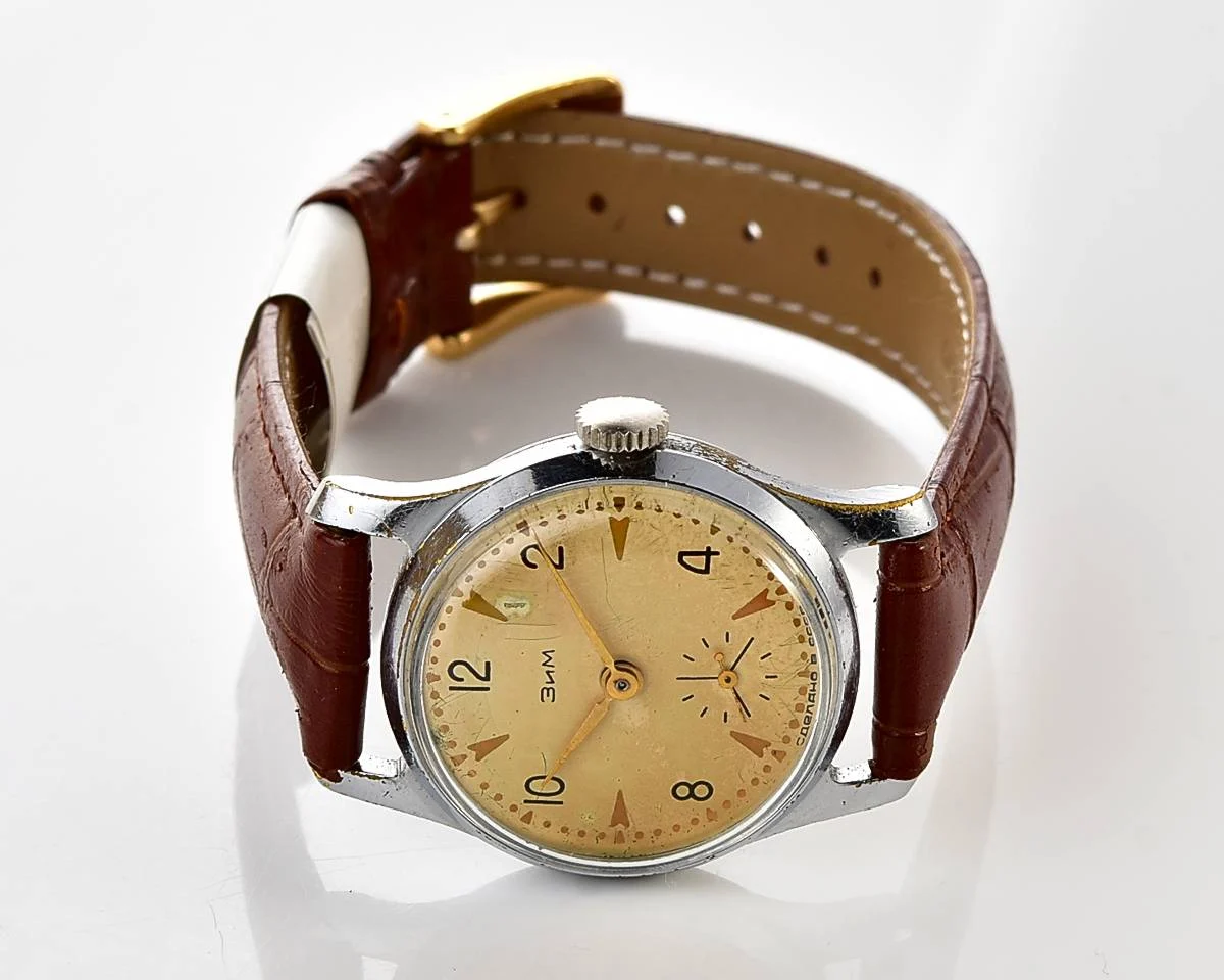 Vintage Soviet ZiM mechanical wristwatch