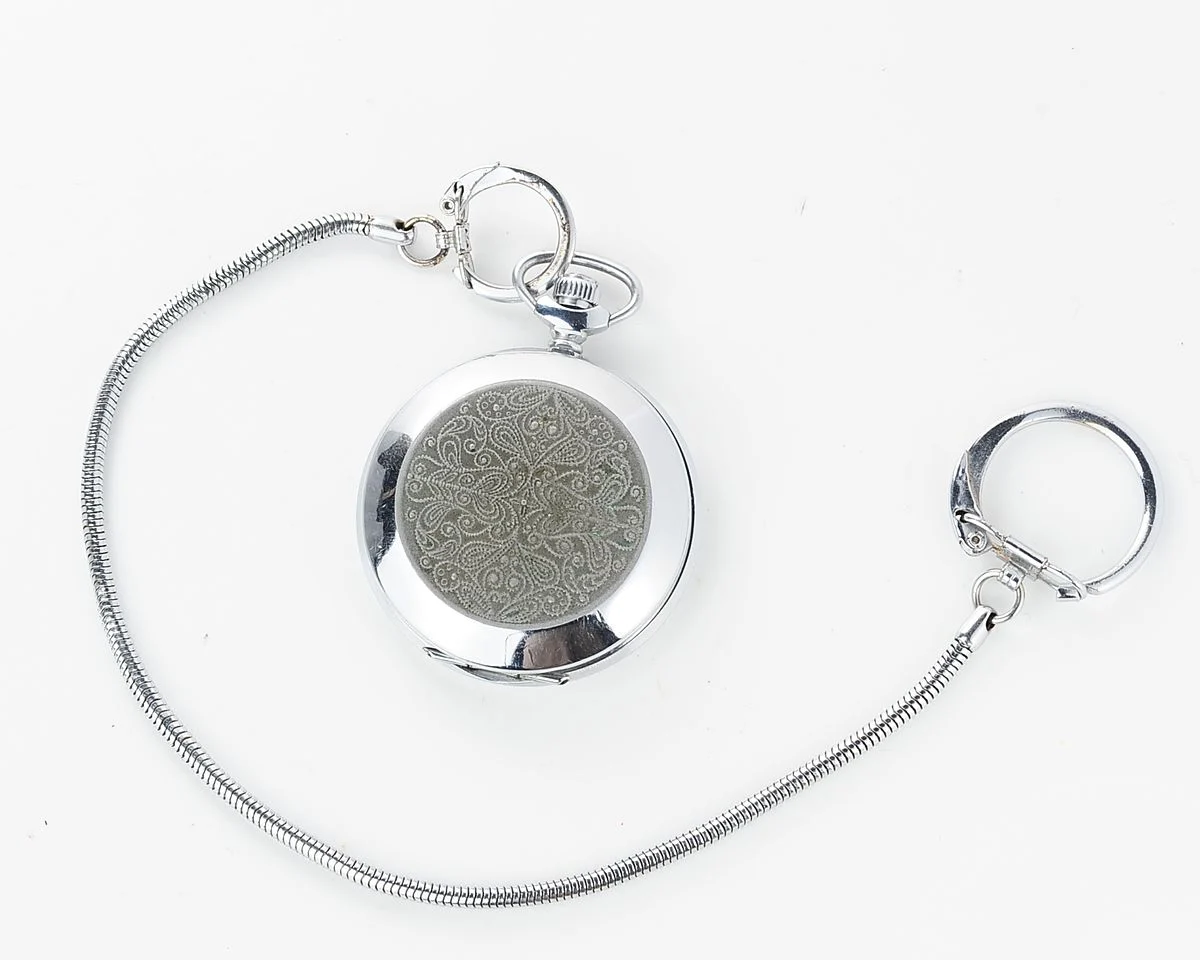 Soviet Molnija quartz pocket watch