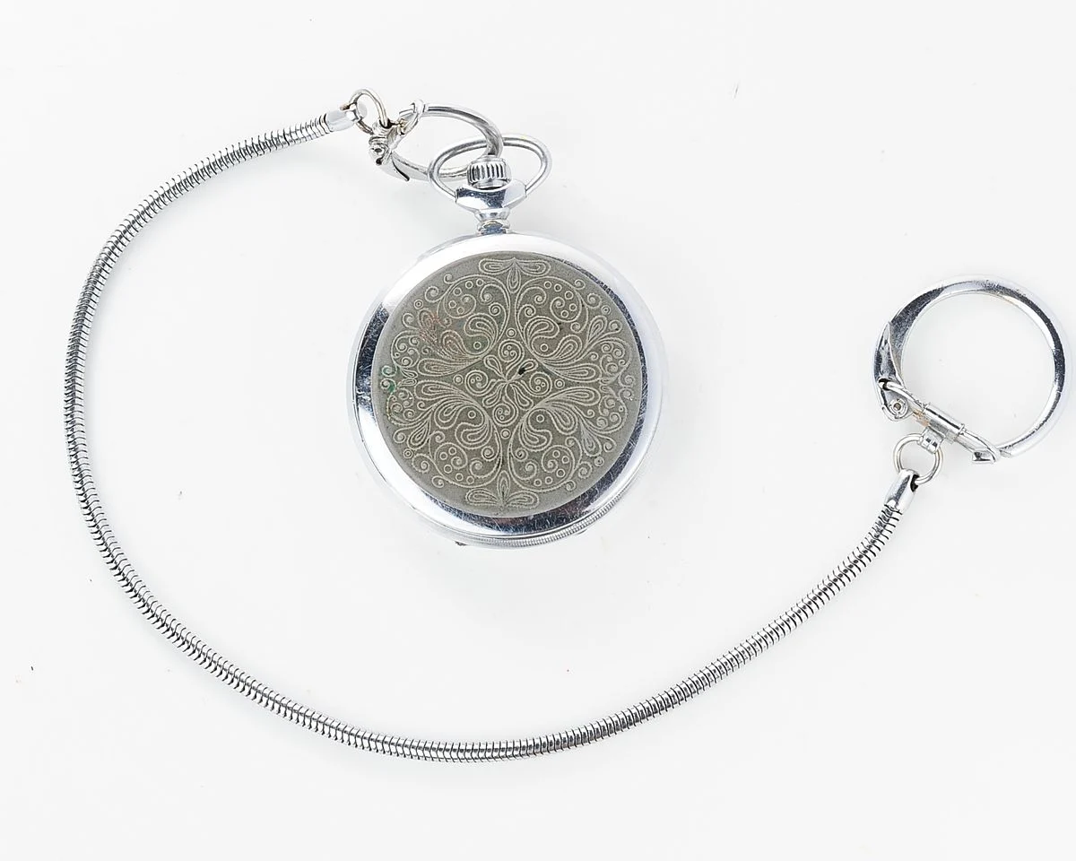 Soviet Molnija quartz pocket watch