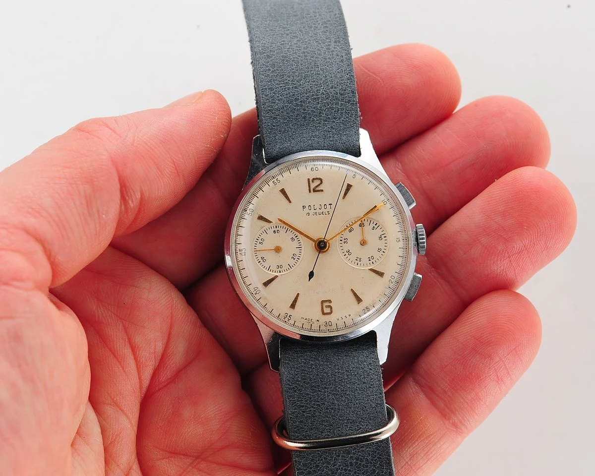 Rare: Poljot 3017 "Strela" chronograph chronometer mechanical watch