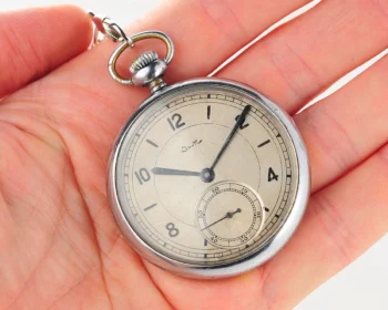Pocket Soviet ZiM - hefty mechanical watch from the 40-50s