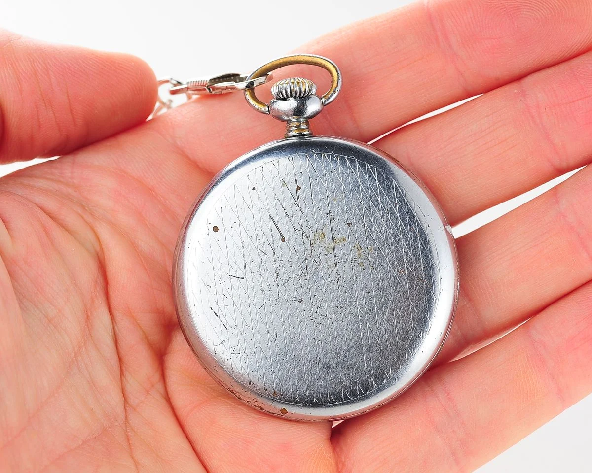 Pocket Soviet ZiM - hefty mechanical watch from the 40-50s