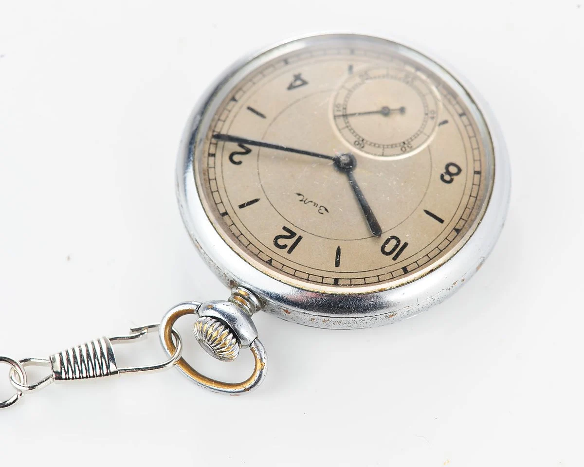 Pocket Soviet ZiM - hefty mechanical watch from the 40-50s