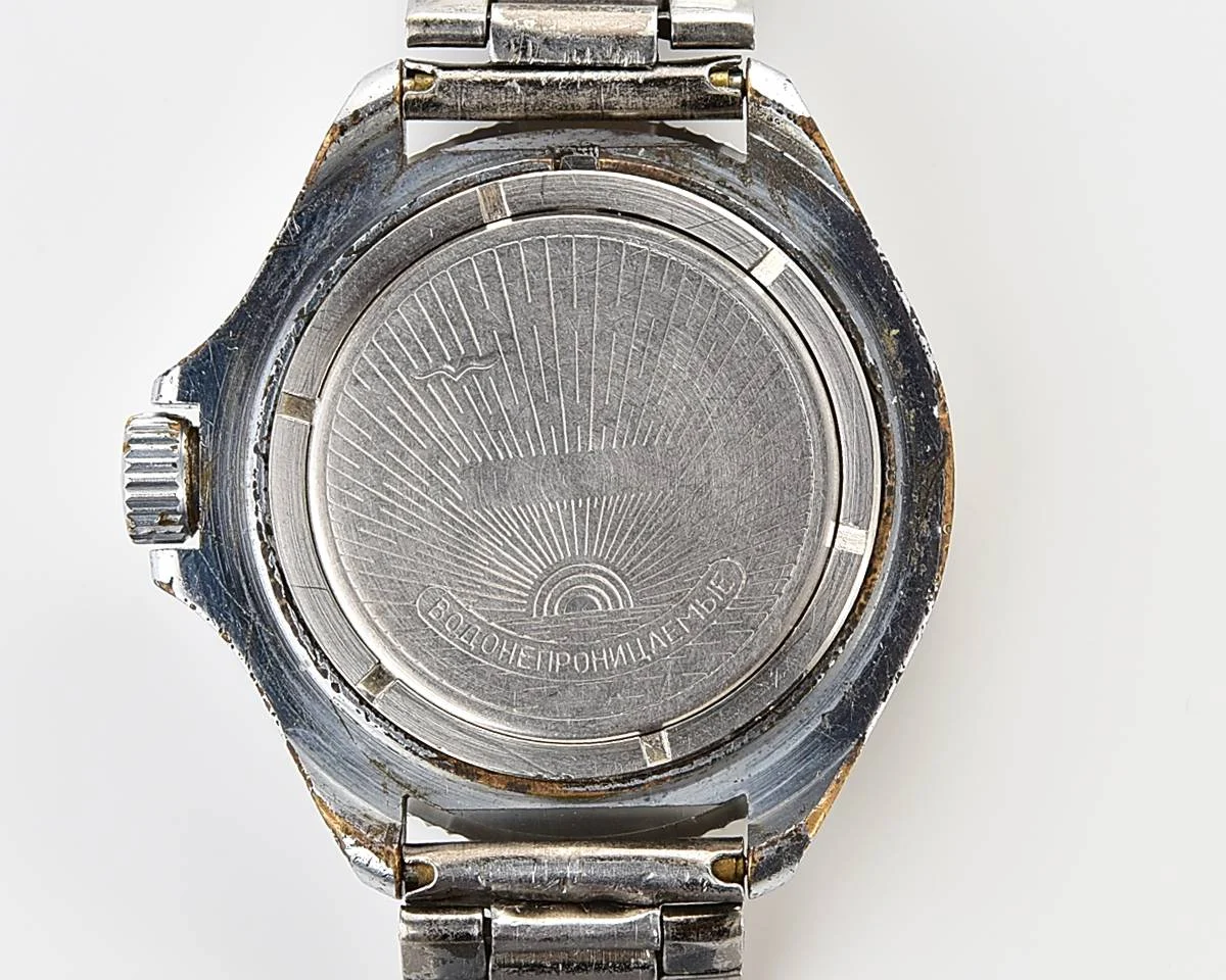 Vostok Komandirskie limited series watch - "Zakaz MO CCCP" with new black bezel