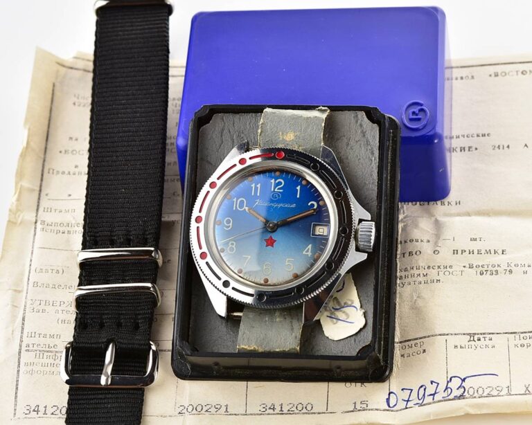 TIME CAPSULE: Vostok Komandirskie mechanical watch – New Old Stock(NOS)!