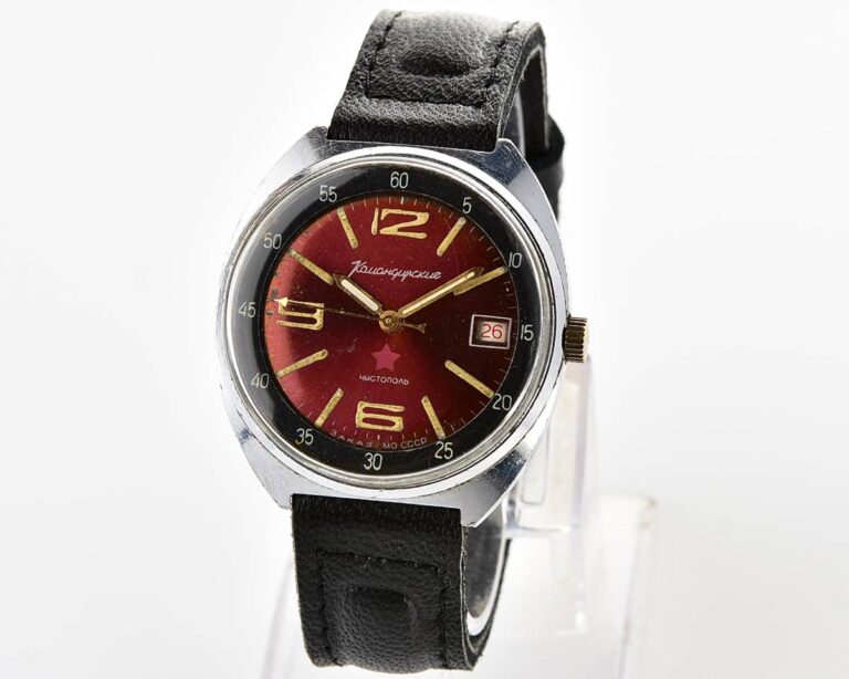 Soviet Vostok Komandirskie mechanical watch - Zakaz MO CCCP!