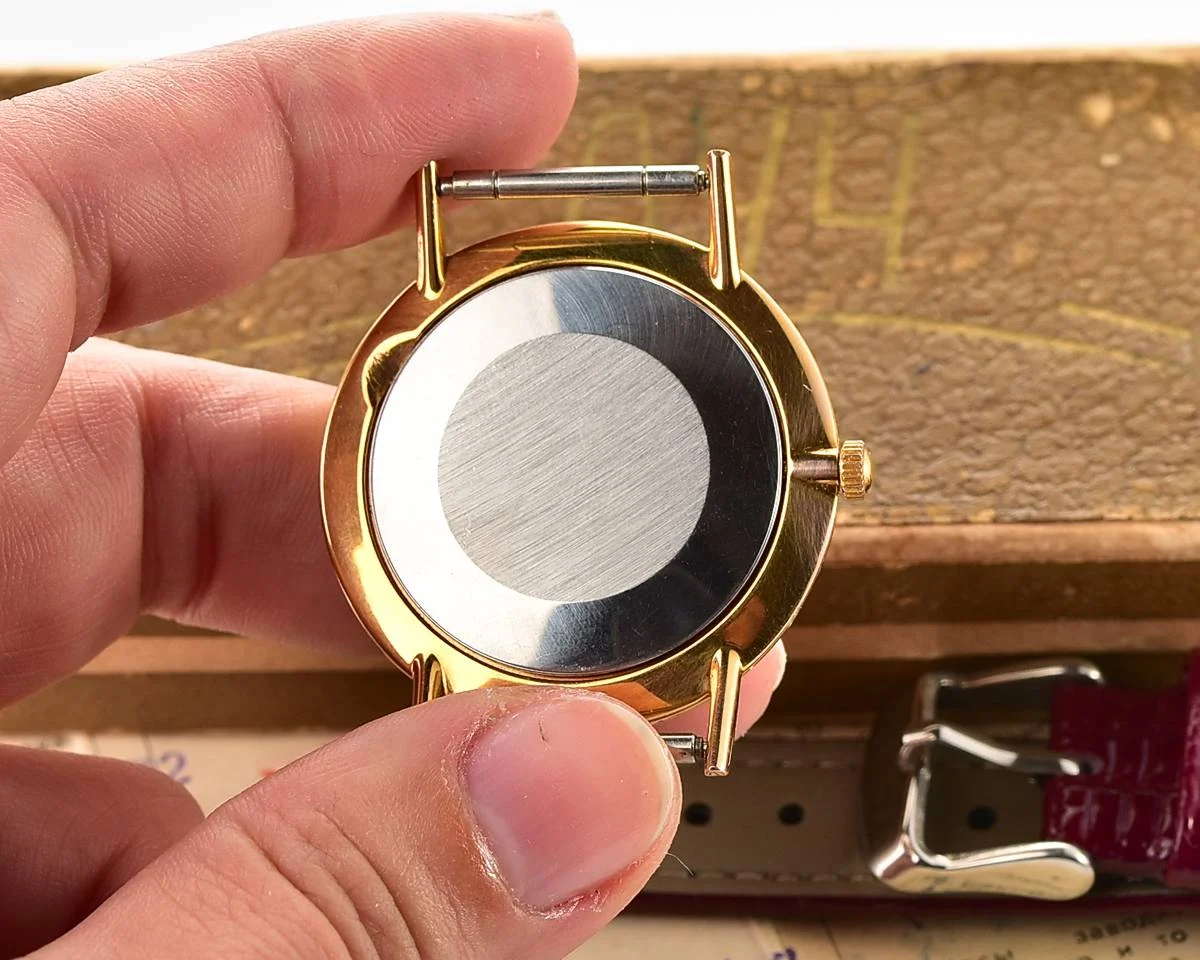 Excellent Luch Soviet gold-plated vintage watch - complete with box and passport!