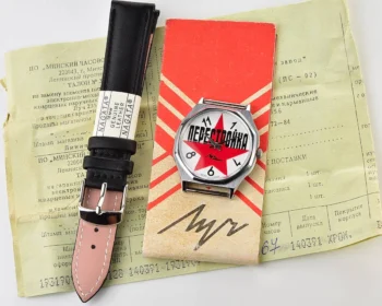 Time Capsule: Soviet Luch Perestroika quartz watch – New Old Stock (NOS)!