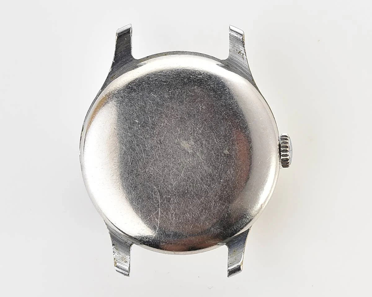 Excellent vintage Pobeda watch with central second hand from 1954 + sturmanskie compass strap!