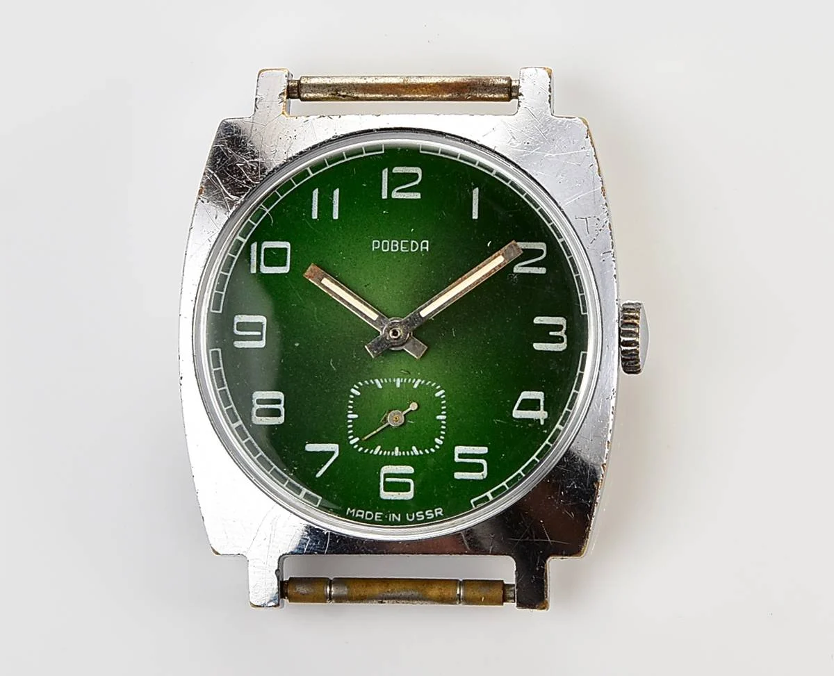 Pobeda Soviet mechanical wrist watch