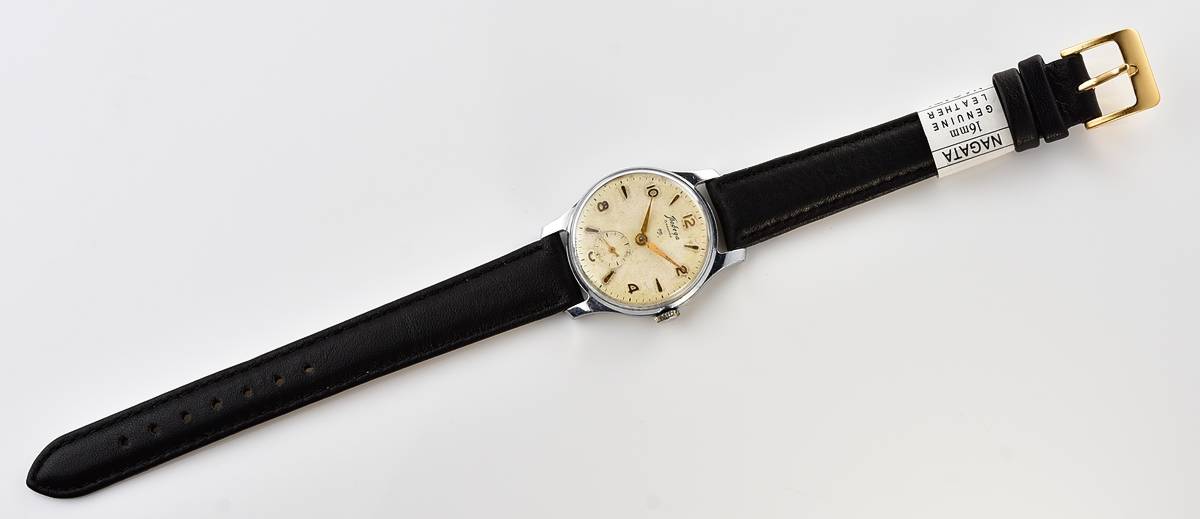 Vintage soviet mechanical POBEDA watch, 2MChZ, from 1950s