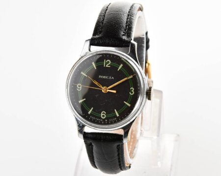 Vintage soviet mechanical POBEDA with central seconds hand