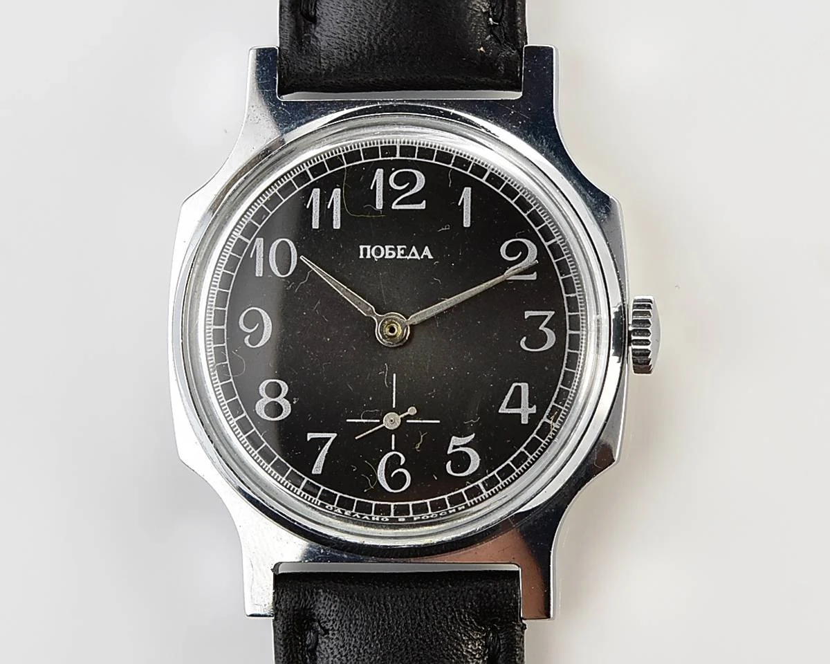 Pobeda Soviet mechanical wrist watch