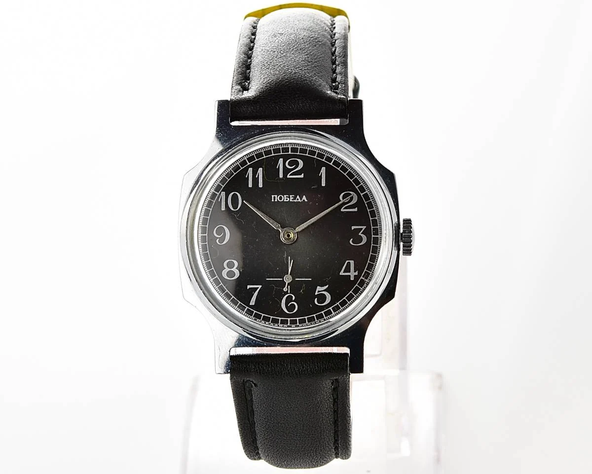Pobeda Soviet mechanical wrist watch