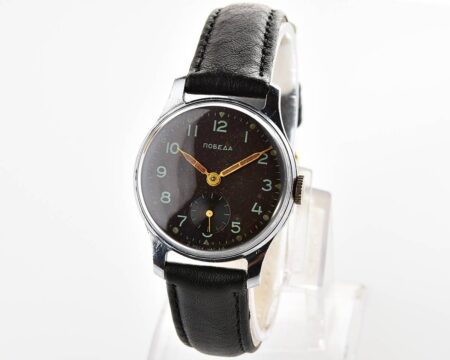 Vintage soviet mechanical POBEDA watch, 2MChZ from 1st quarter 1957!
