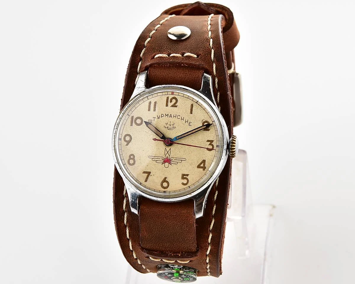 Rare: Sturmanskie Type 1 Soviet mechanical watch - the original Air Force pilot's watch!