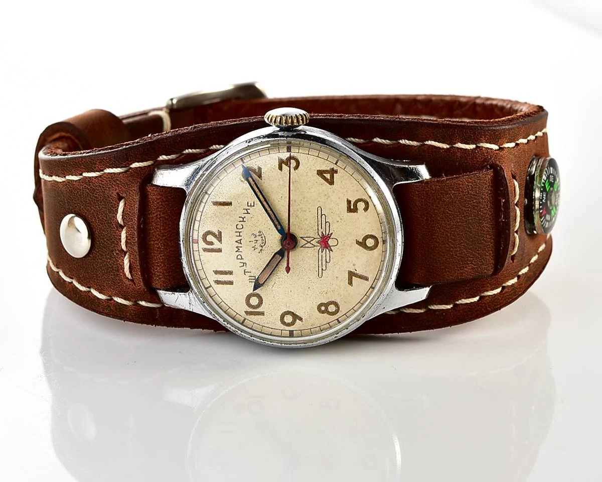 Rare: Sturmanskie Type 1 Soviet mechanical watch - the original Air Force pilot's watch!