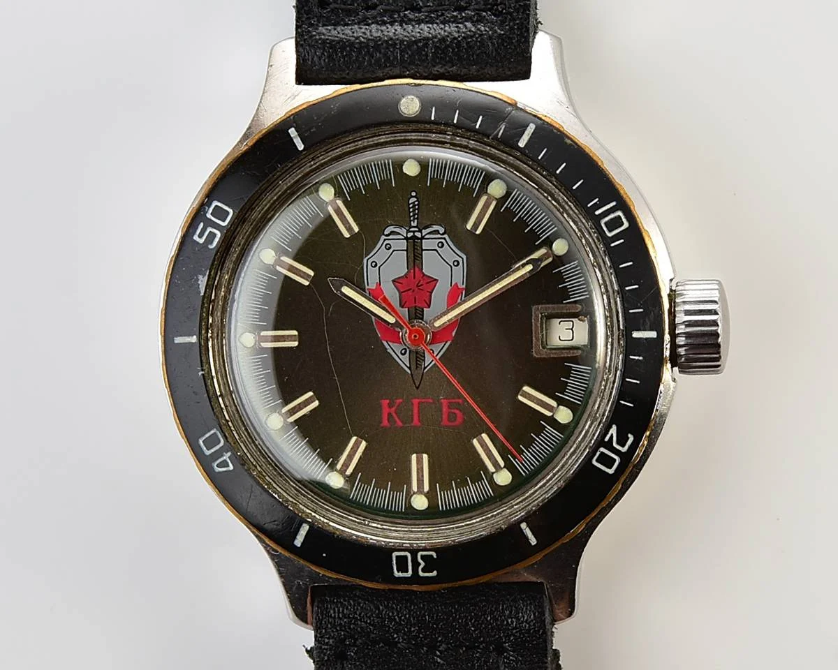 Vostok Amphibia KGB mechanical watch