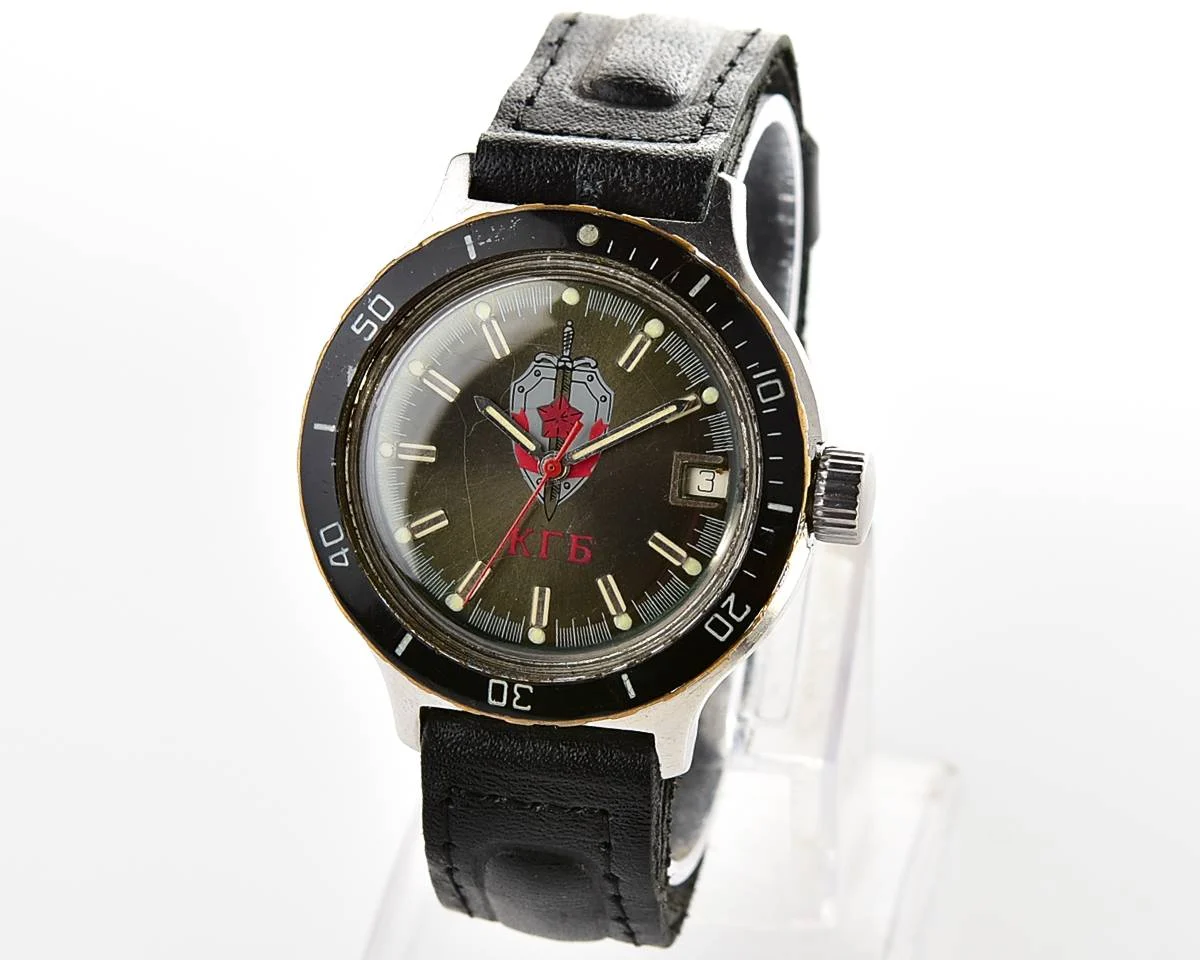 Vostok Amphibia KGB mechanical watch