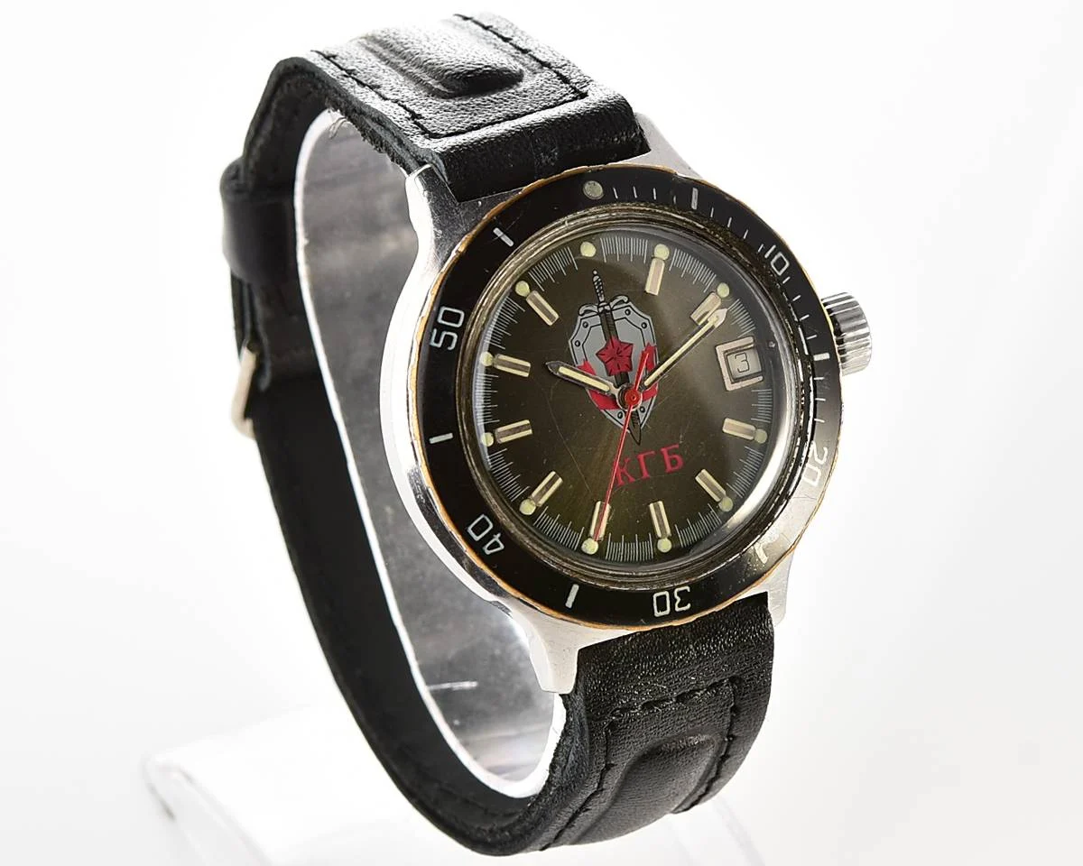 Vostok Amphibia KGB mechanical watch