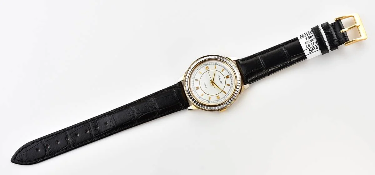 Large Poljot mechanical wristwatch