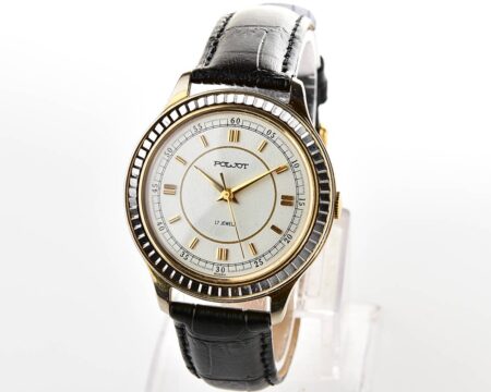 Large POLJOT mechanical wristwatch
