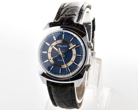 Excellent soviet POLJOT mechanical watch with alarm clock!