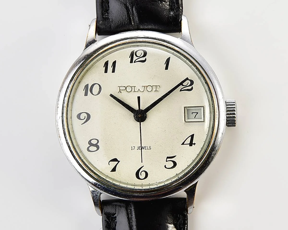 Soviet vintage Poljot mechanical watch