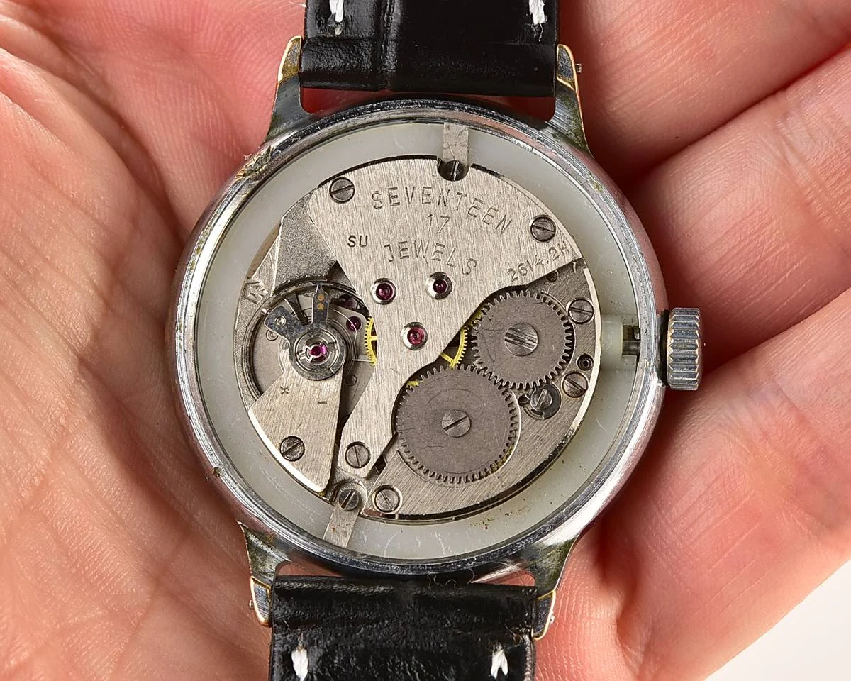 Soviet vintage Poljot mechanical watch