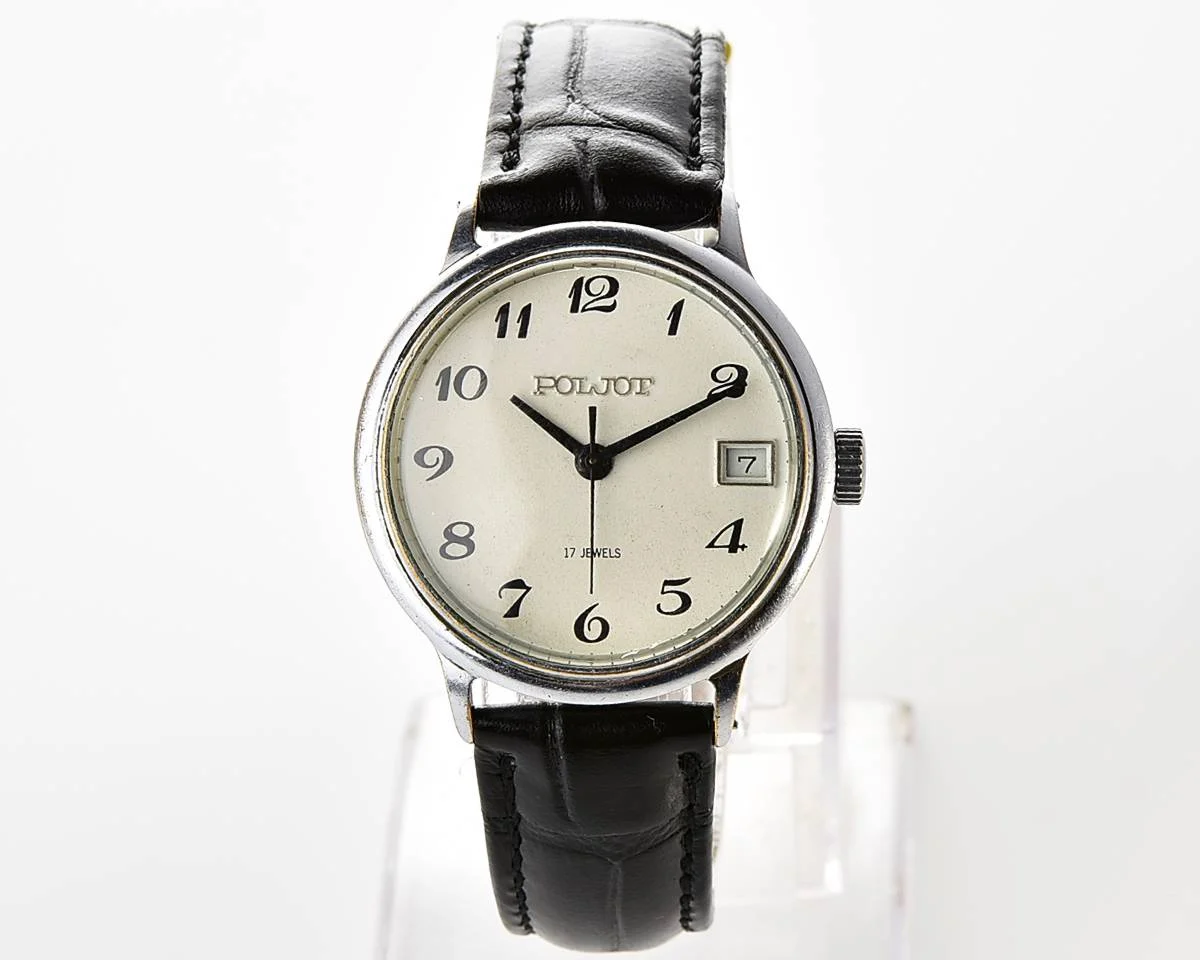 Soviet vintage Poljot mechanical watch