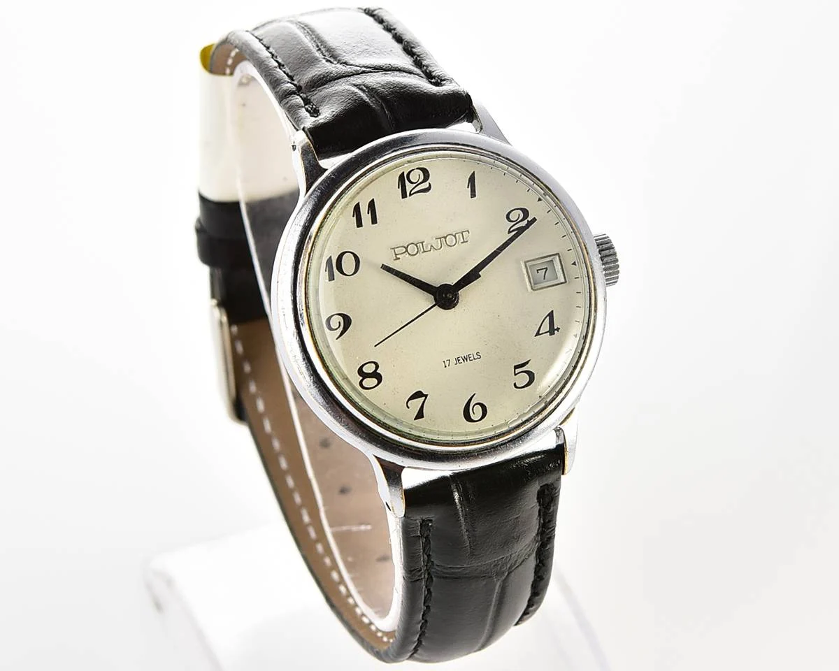 Soviet vintage Poljot mechanical watch