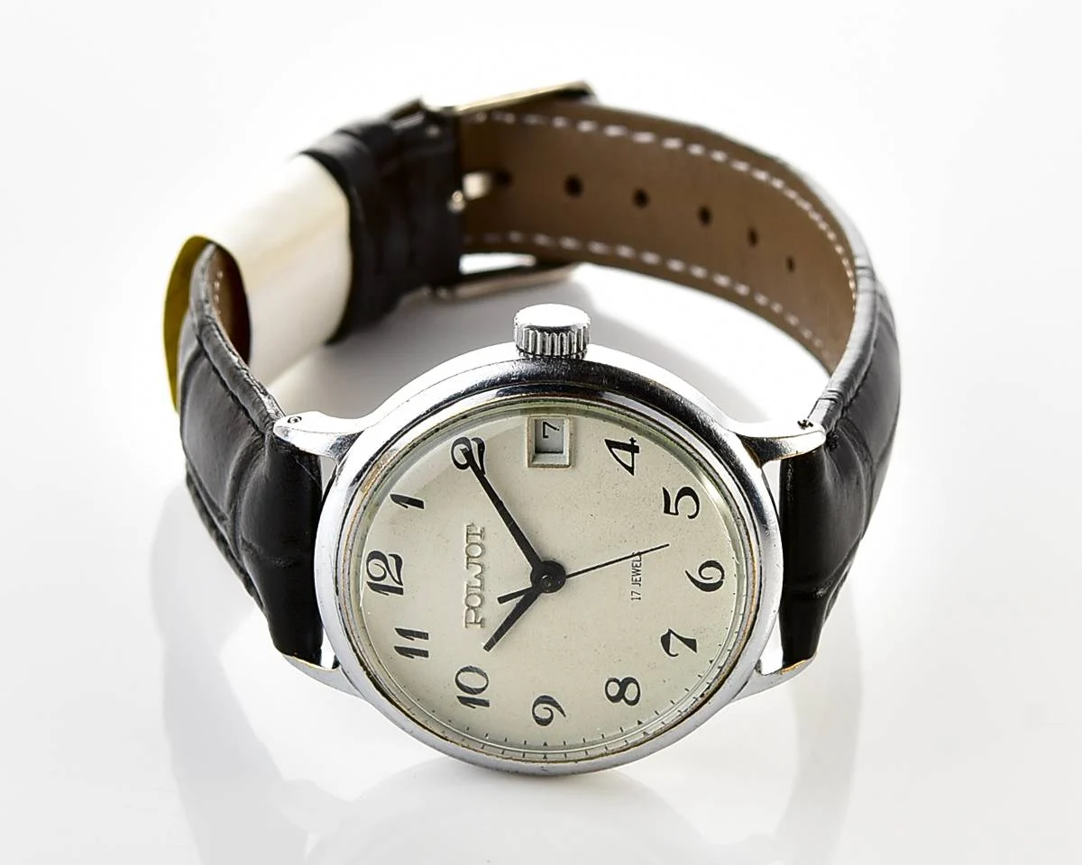 Soviet vintage Poljot mechanical watch