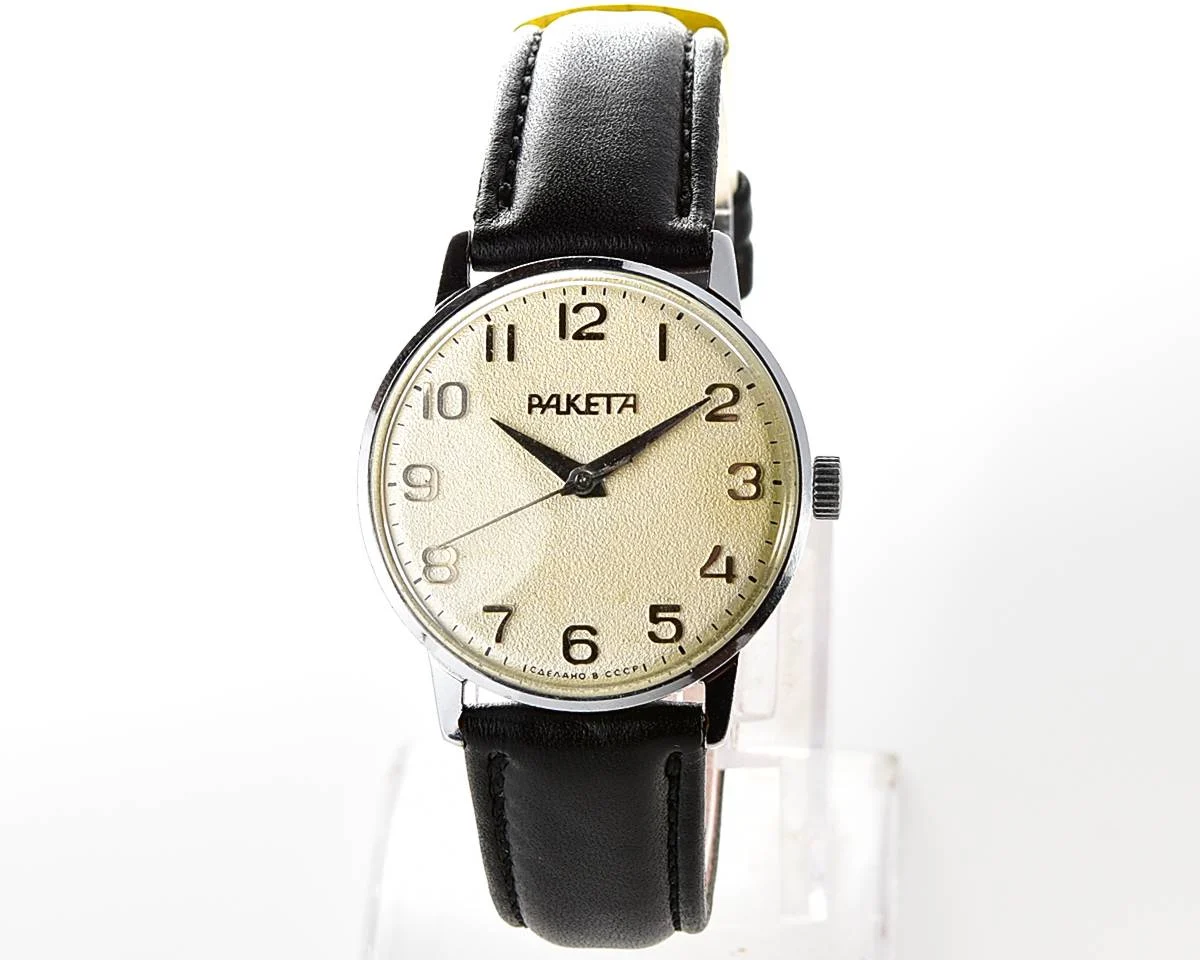 Soviet Raketa vintage mechanical watch