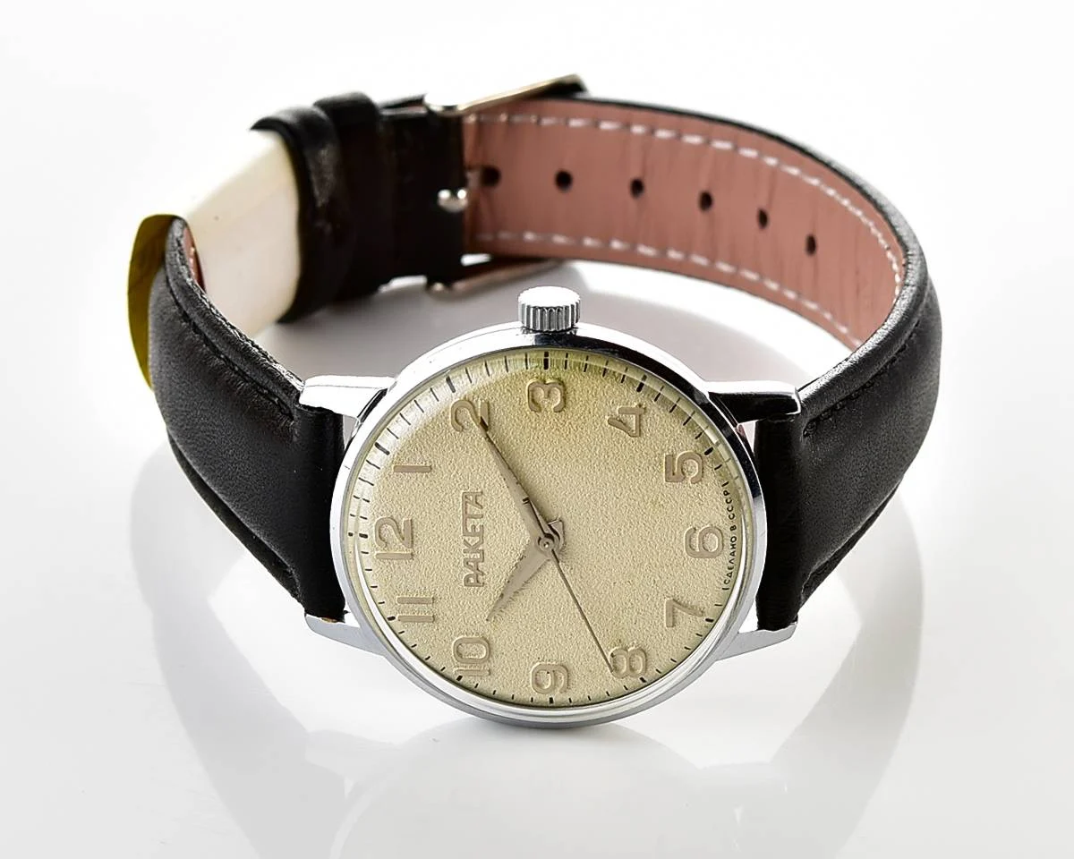 Soviet Raketa vintage mechanical watch