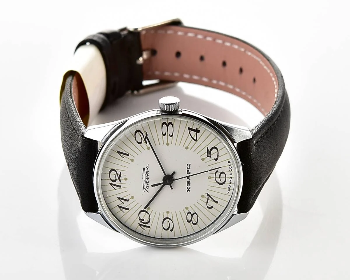 Elegant Raketa Soviet quartz watch