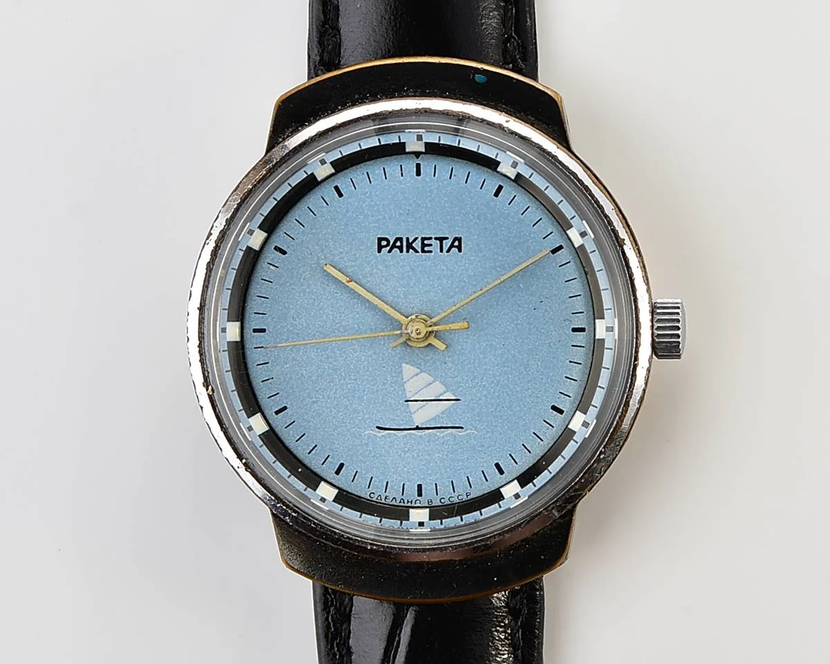 Soviet Raketa vintage mechanical watch