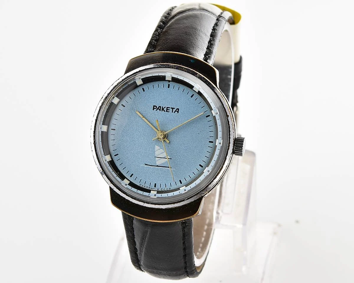 Soviet Raketa vintage mechanical watch