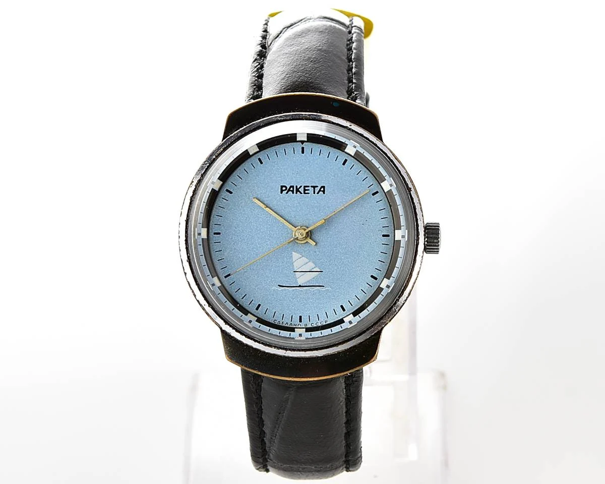 Soviet Raketa vintage mechanical watch