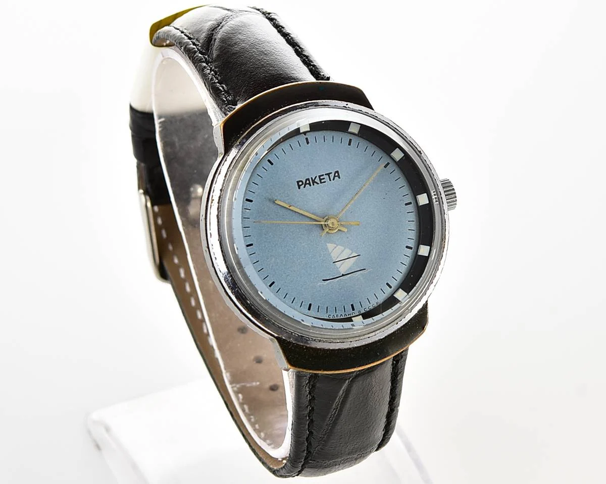 Soviet Raketa vintage mechanical watch