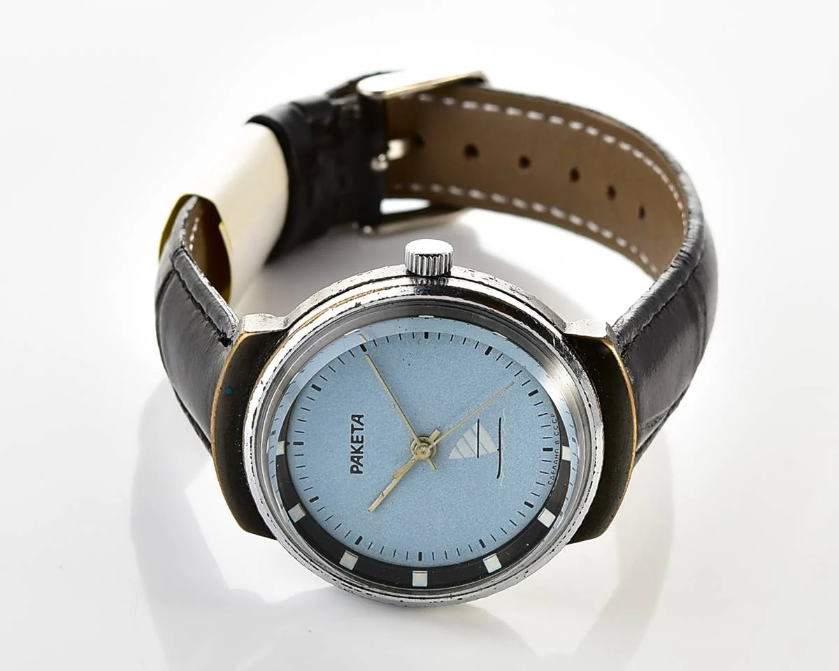 Soviet Raketa vintage mechanical watch