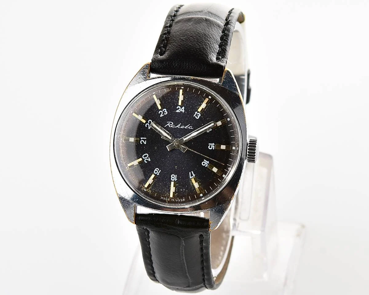 Vintage Soviet Raketa mechanical watch
