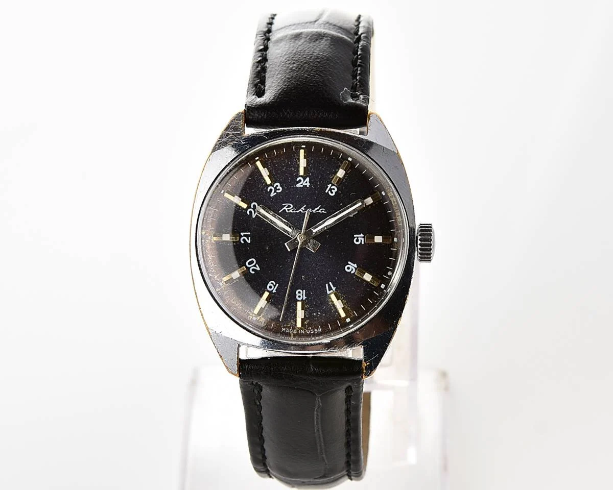 Vintage Soviet Raketa mechanical watch