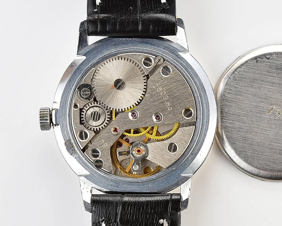 Soviet Raketa vintage mechanical watch with beautiful textured dial
