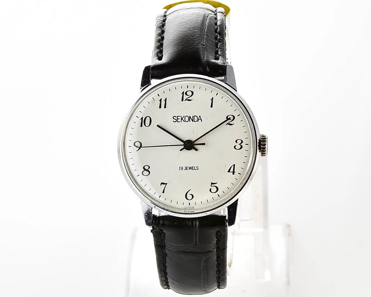 Soviet Sekonda vintage mechanical wrist watch